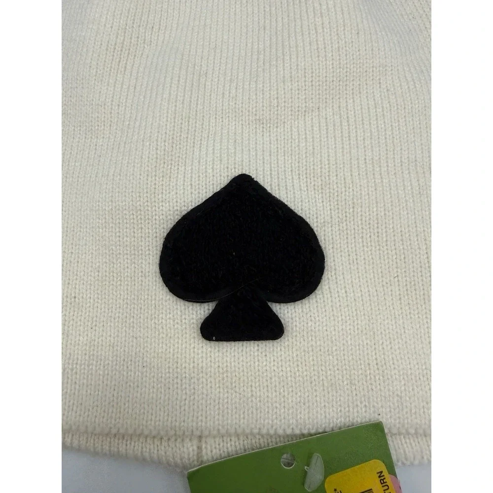 IVORY Kate Spade New York Fingerless Gloves/Arm Warmer & MATCHING BEANIE HAT!